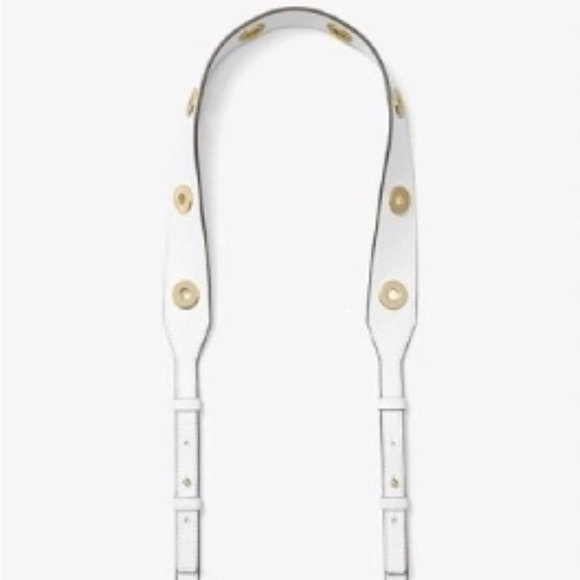 NWT MICHAEL KORS Studded Leather Shoulder Strap - Picture 4 of 8